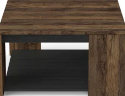 Couchtisch Monaco | 80 x 80 x 44,2 cm | Braun