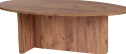 Couchtisch Orba - 100% MELAMINE - Atlantik-Kiefer - 40 x 65 x 120 cm