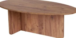 Couchtisch Orba - 100% MELAMINE - Atlantik-Kiefer - 40 x 65 x 120 cm