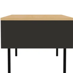 Couchtisch Renée 100 cm - Eiche/schwarz