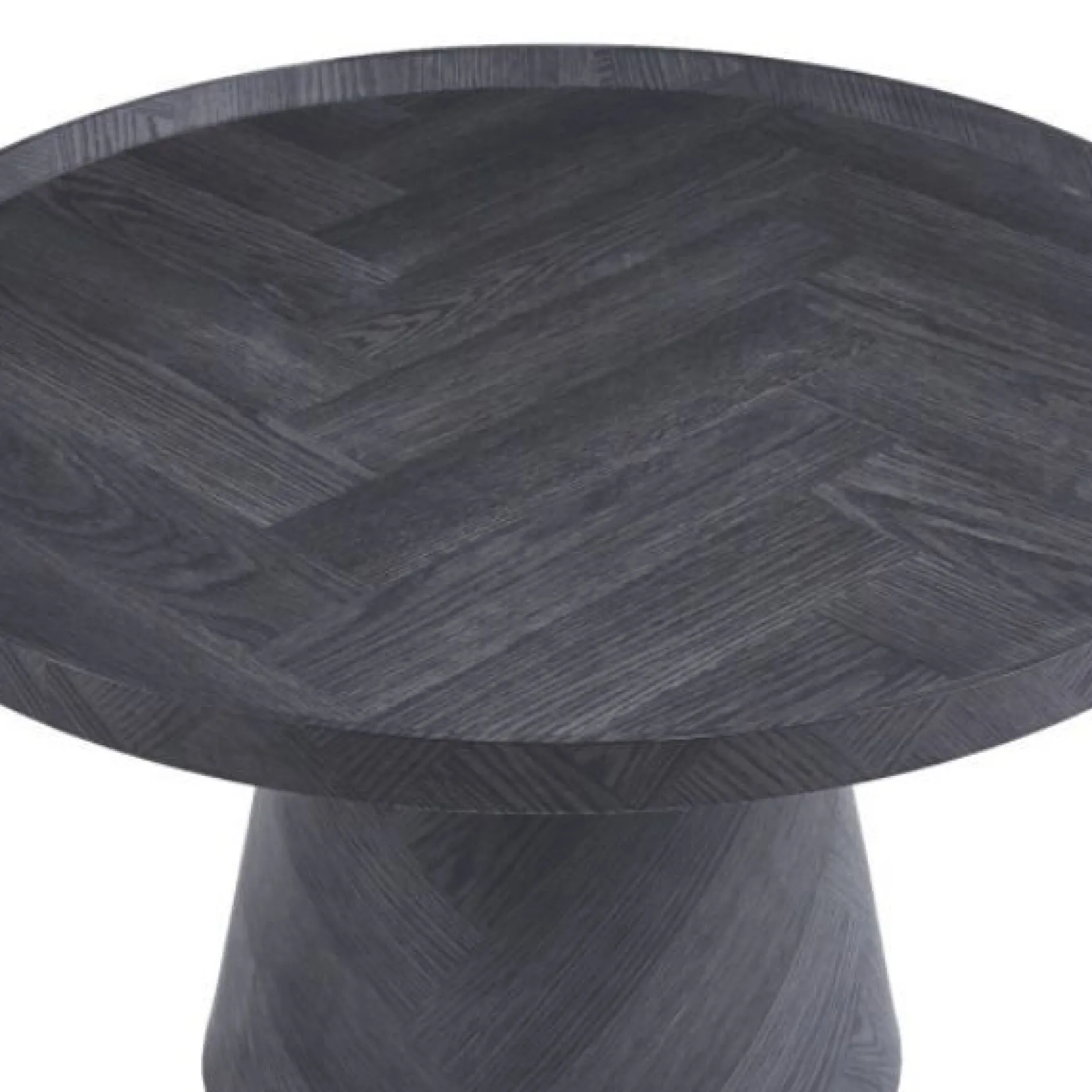 Couchtisch Romano | Ø80 x 47 cm | Dunkelgrau