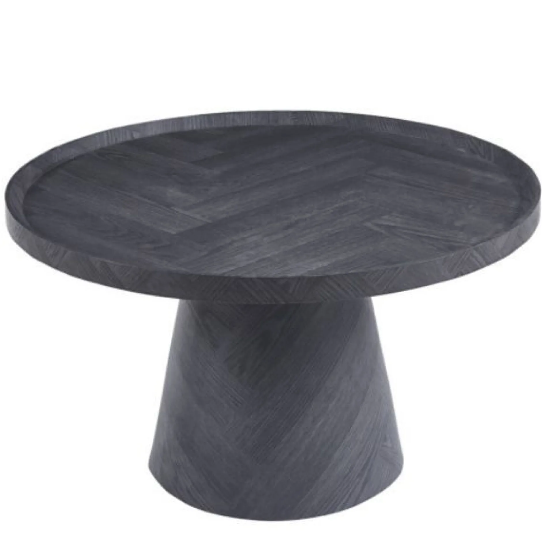 Couchtisch Romano | Ø80 x 47 cm | Dunkelgrau
