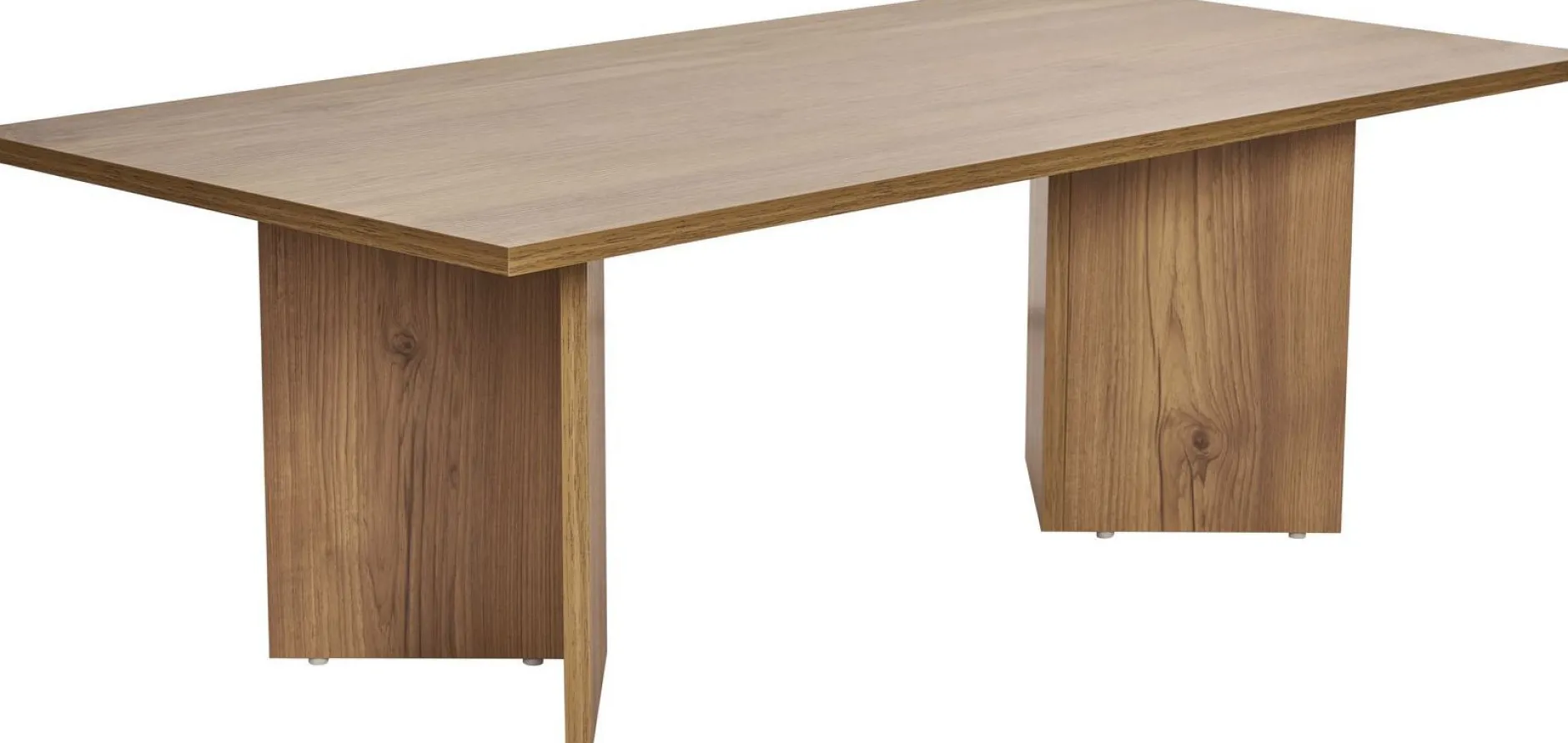 Couchtisch Sabin - 100% MELAMINE - Eiche - 40 x 60 x 119 cm