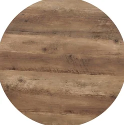 Couchtisch-Set Aziz - Ø50x50cm und Ø80x45cm - Mangoholz/schwarz