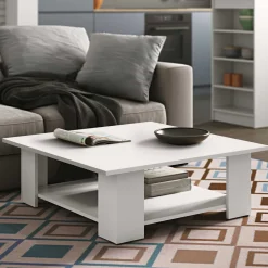 Couchtisch Square 67x67 - weiß