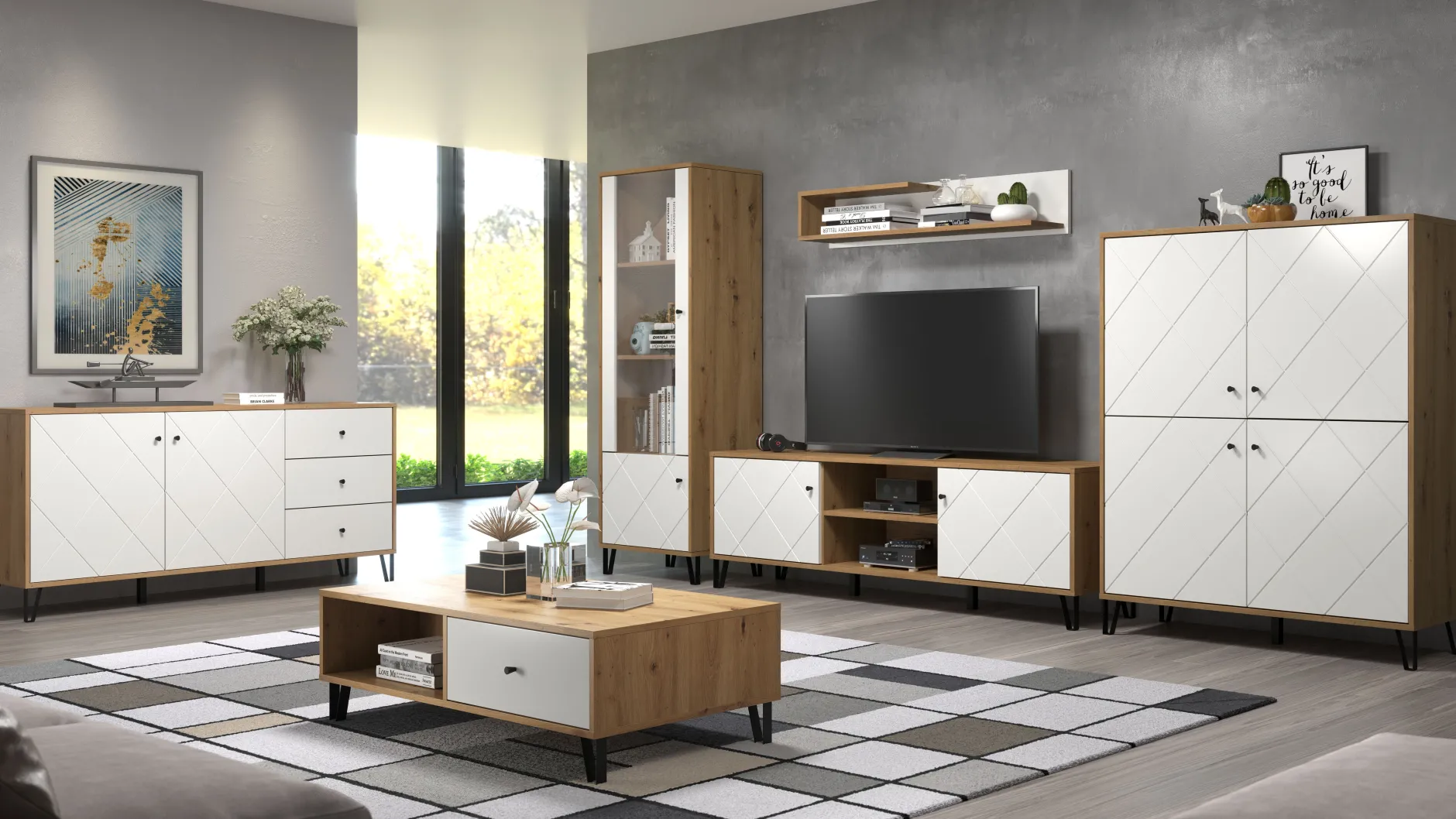 Couchtisch Touch | 110 x 60 x 37 cm | Artisan Oak Design