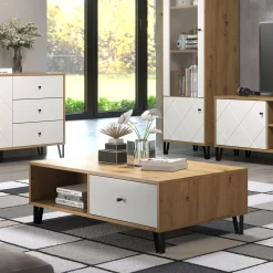 Couchtisch Touch | 110 x 60 x 37 cm | Artisan Oak Design