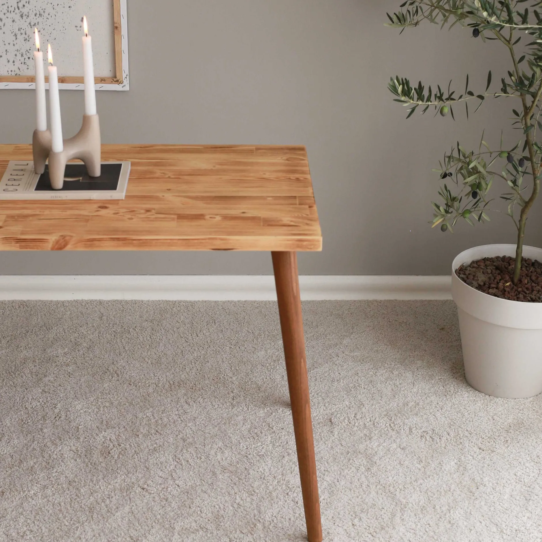 Cozy Schreibtisch | Kiefernholz | Eiche