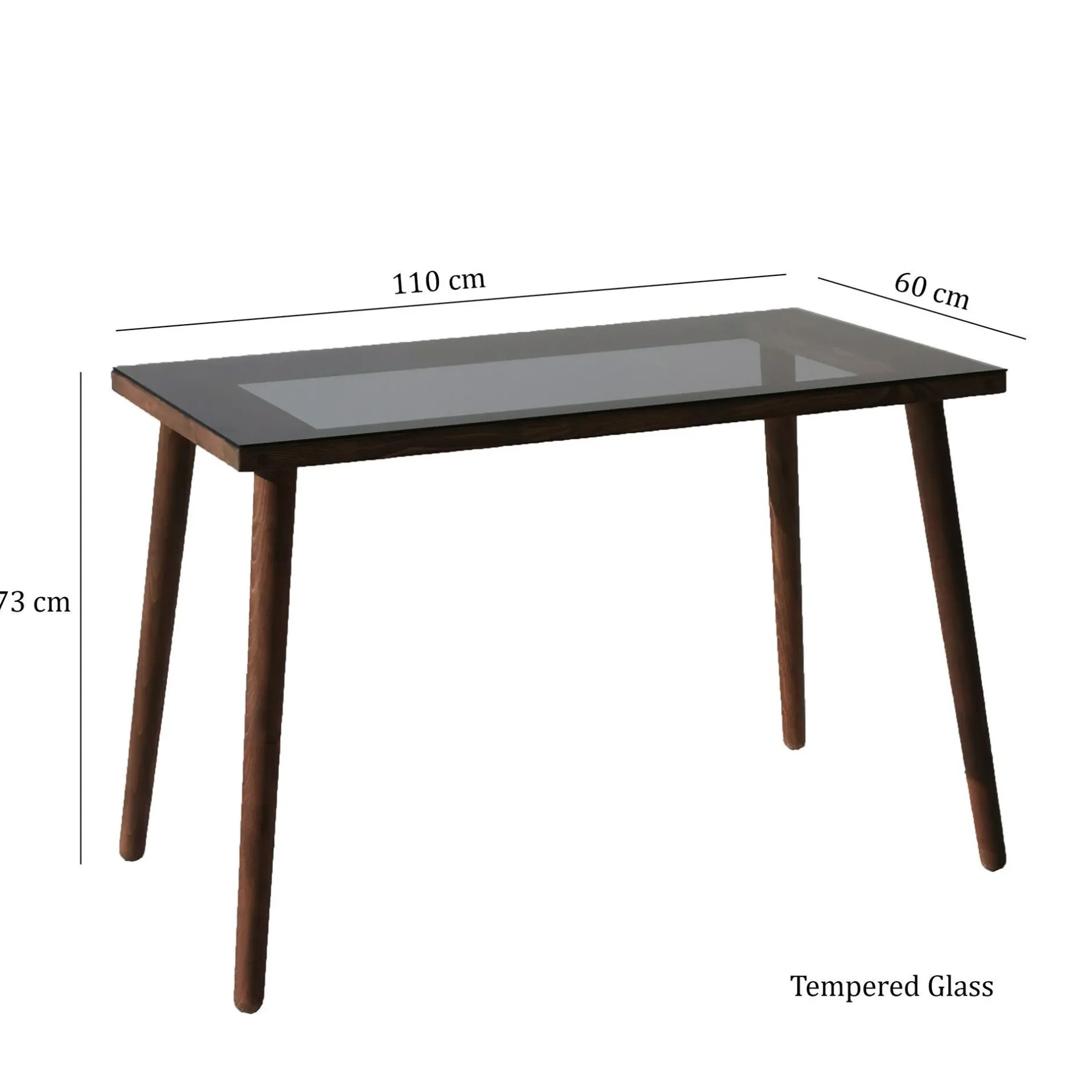 Cozy Schreibtisch | Korpus aus Buchenholz | Walnuss