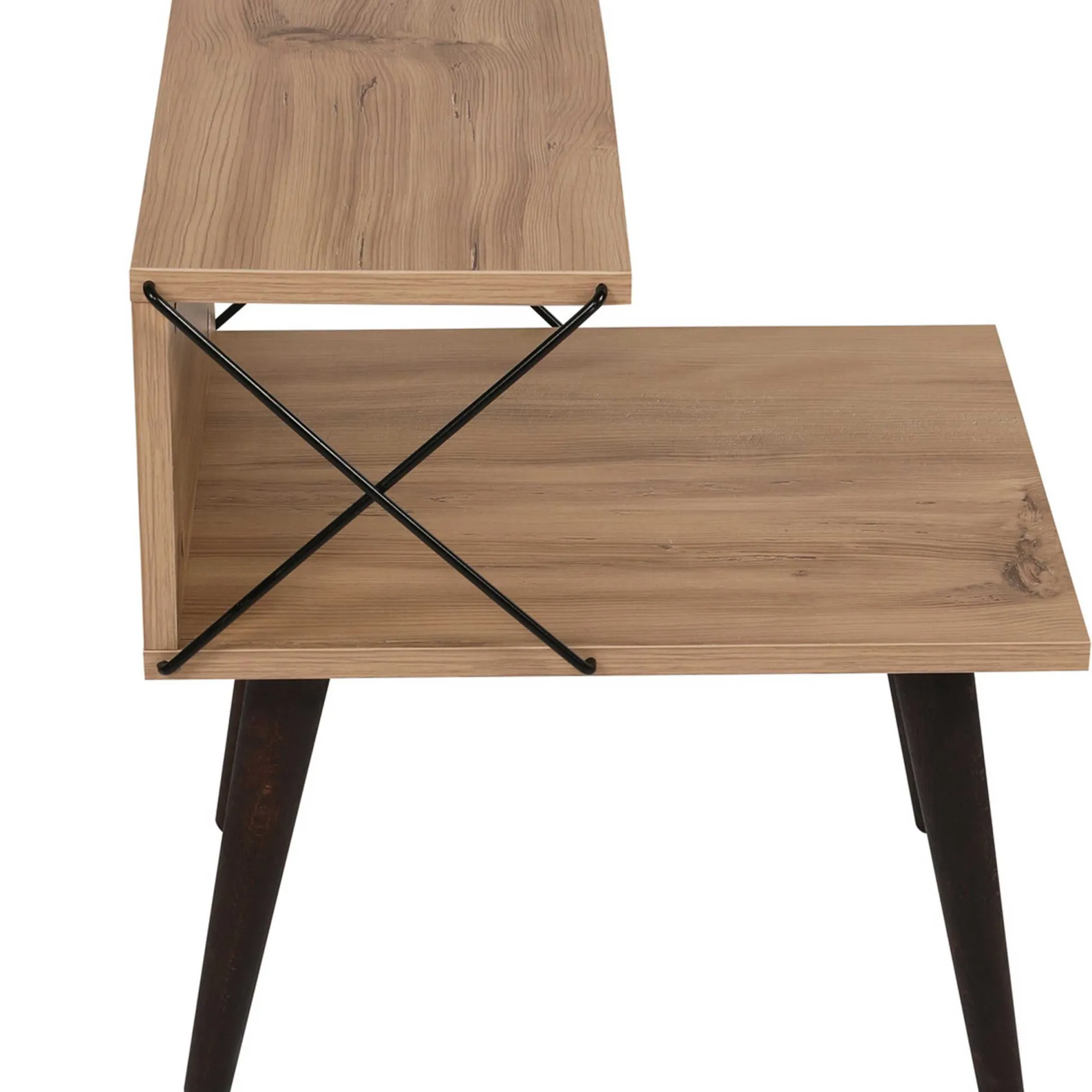 Cross Nachttisch | 100 % MELAMIN | Kiefer