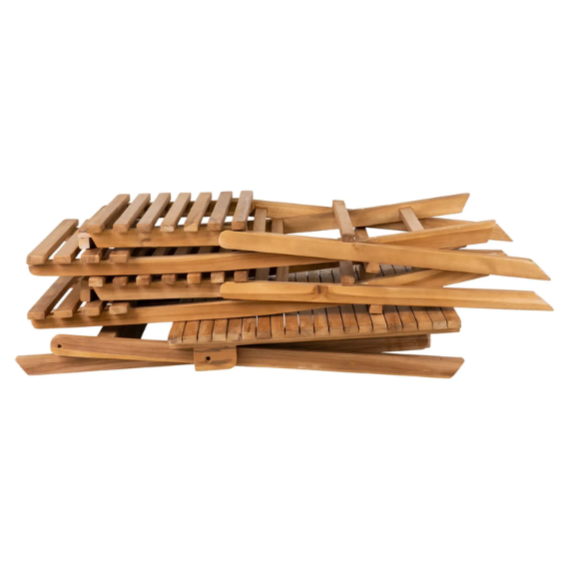 Cuenca Café Set - Teak 2-Stuhl und 1-Tisch Natur