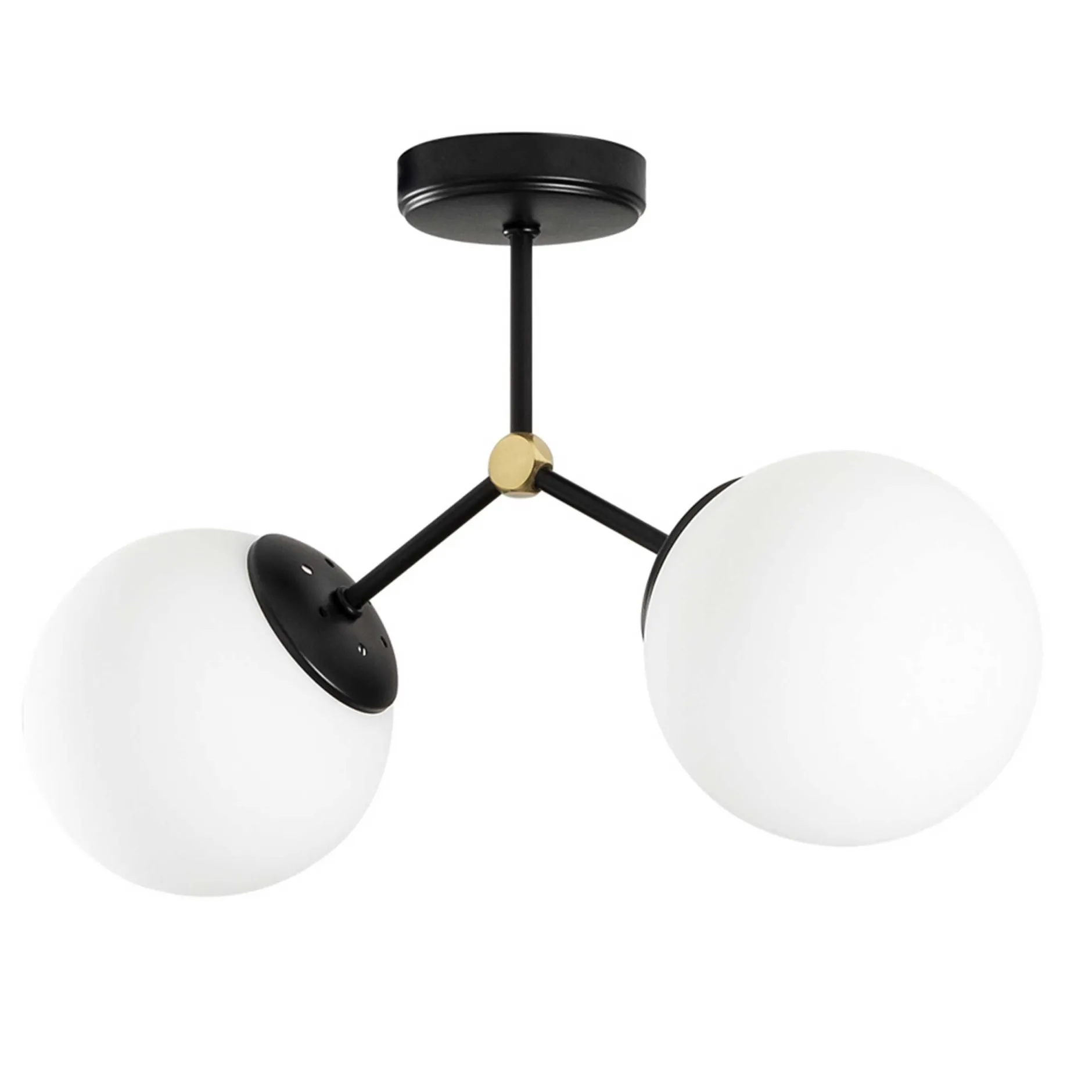 Damar Kronleuchter | METALLGEHÄUSE | Schwarz, Weiß