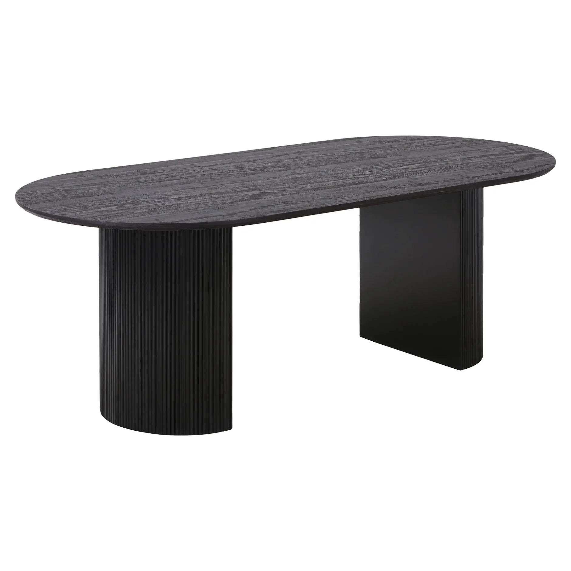 Dark Braun Boavista Esstisch | 100x210x75 cm