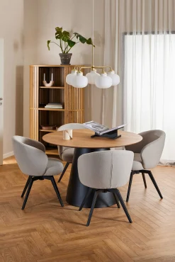 Darlene Esszimmerstuhl - drehbar - beige