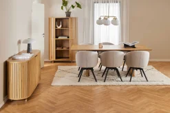 Darlene Esszimmerstuhl - drehbar - beige