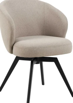 Darlene Esszimmerstuhl - drehbar - beige