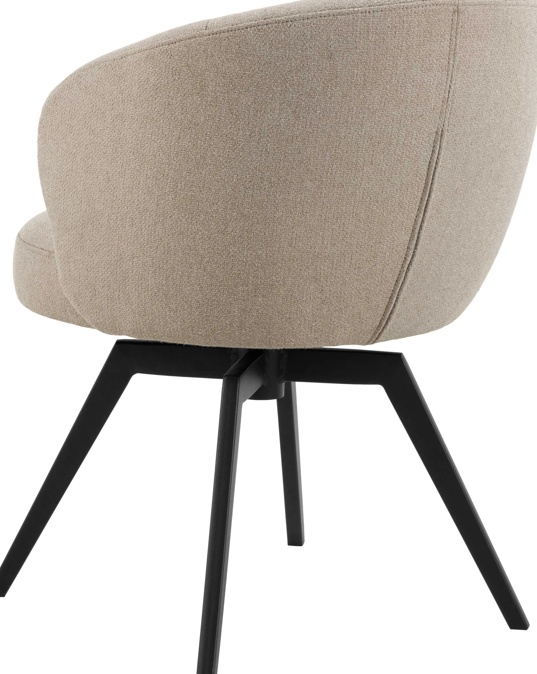 Darlene Esszimmerstuhl - drehbar - beige