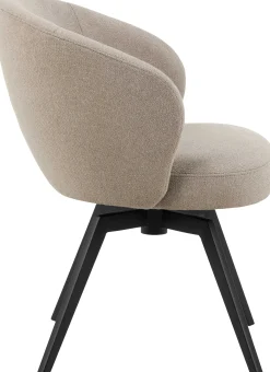 Darlene Esszimmerstuhl - drehbar - beige