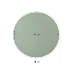 Dekoratif Spiegel | 100 % MDF | Weiß