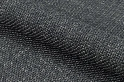 Denise Esszimmerstuhl: Basel Fabric, Dunkelgrau und Schwarzstahl