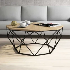 Diamond Couchtisch | 100 % MELAMIN | Eiche