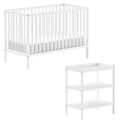 Dino Babybett und Verzorgingstafel - Belgisches Design