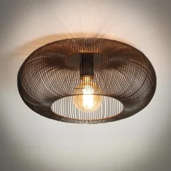 DiscoDeckenleuchte -Schwarzer Nickel