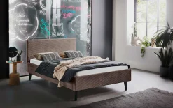 Doppelbett Avola | 140 x 200 cm | Design Taupe