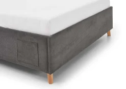 Doppelbett Cool | 140 x 200 cm | Anthrazit Design