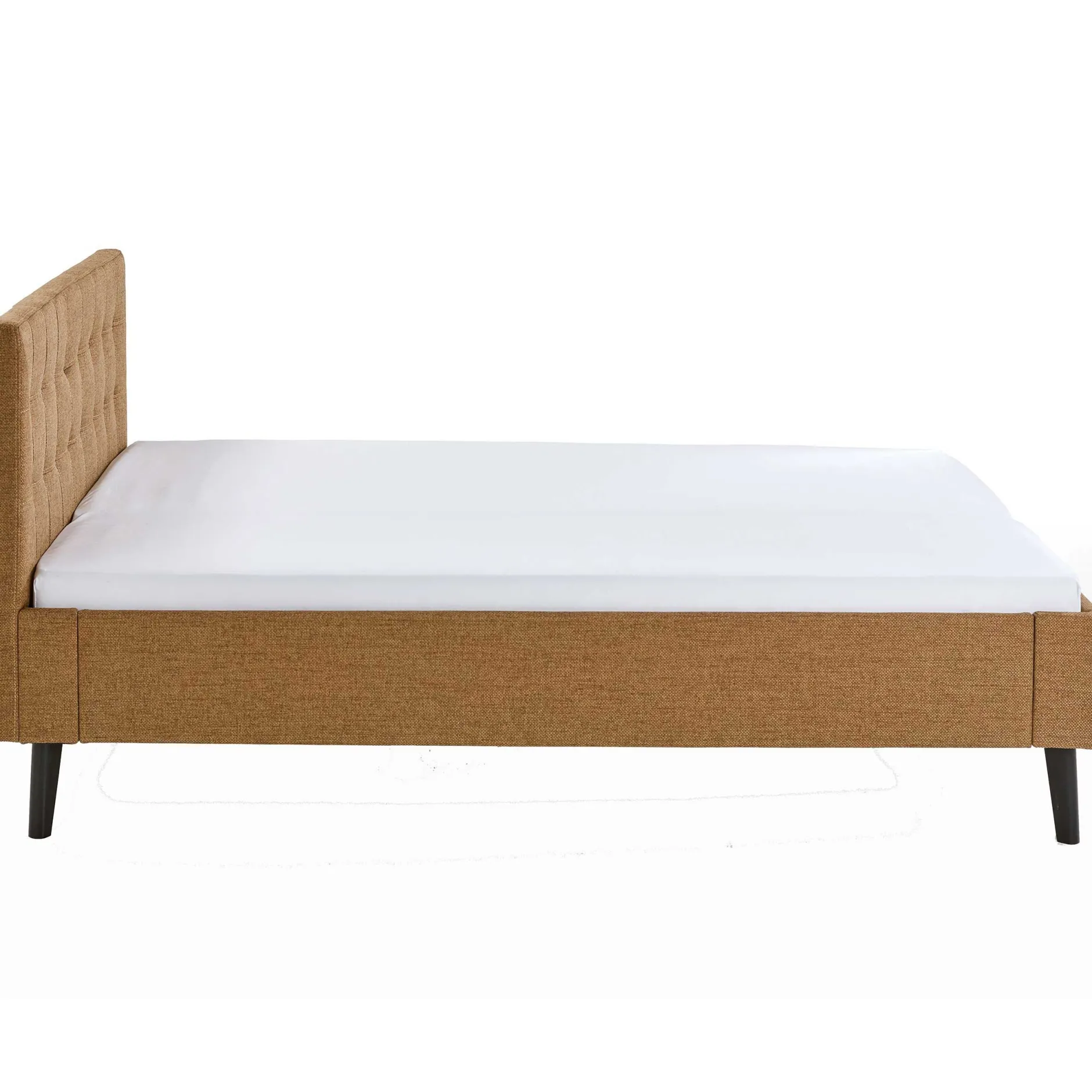 Doppelbett Empire | 140 x 200 cm | Ockerfarbenes Design