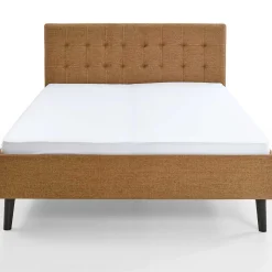 Doppelbett Empire | 140 x 200 cm | Ockerfarbenes Design