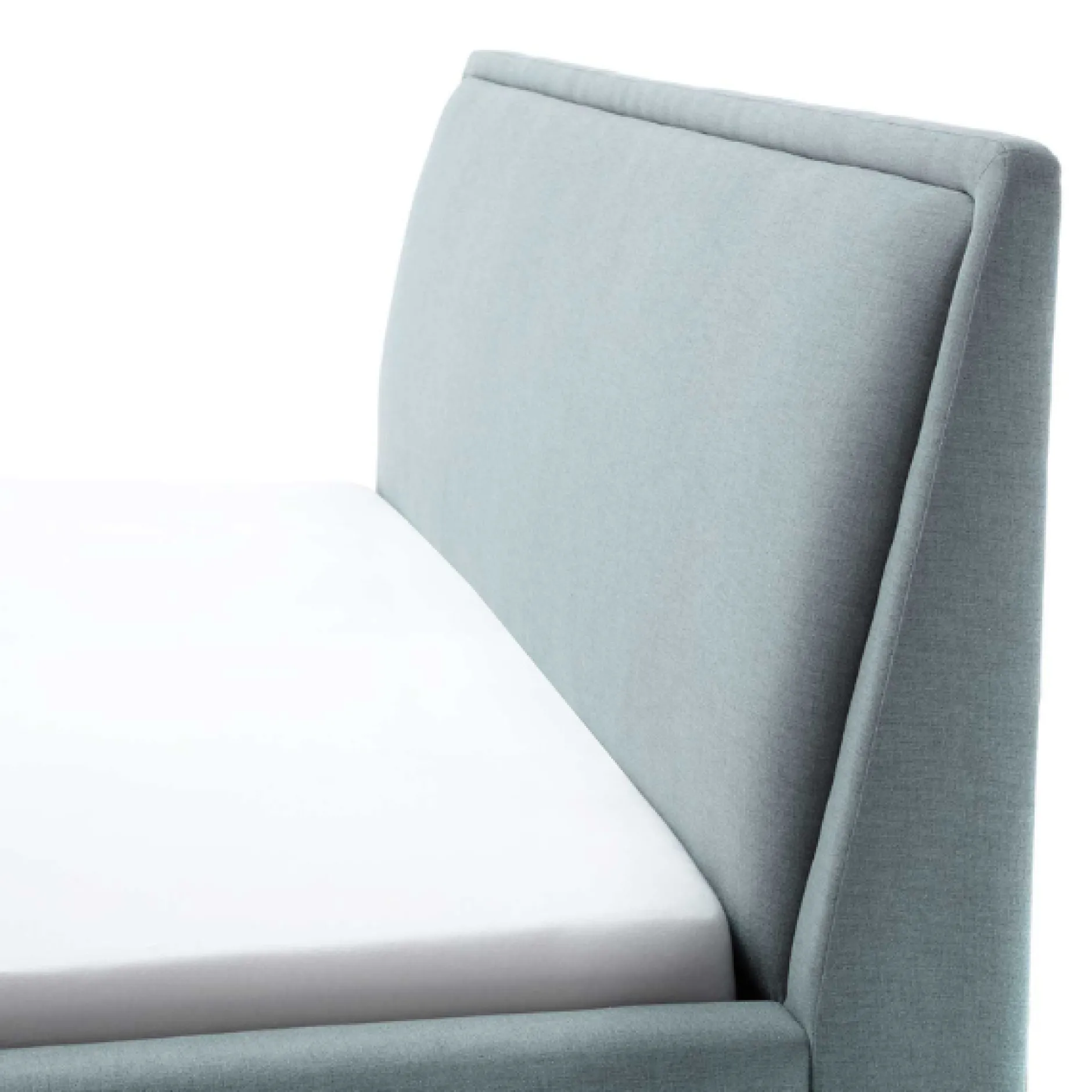 Doppelbett Estee 180x200cm - eisblau/schwarz