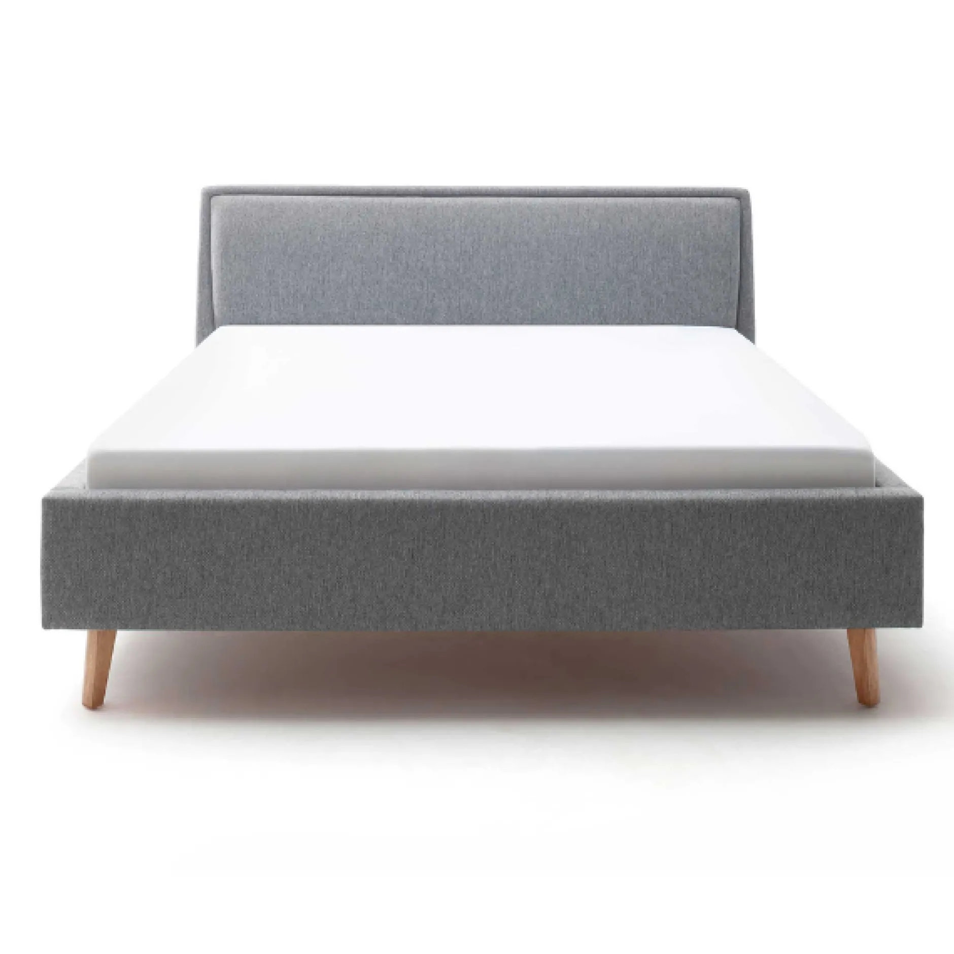 Doppelbett Estee 180x200cm - grau/eiche