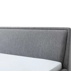 Doppelbett Estee 160x200cm - grau/schwarz