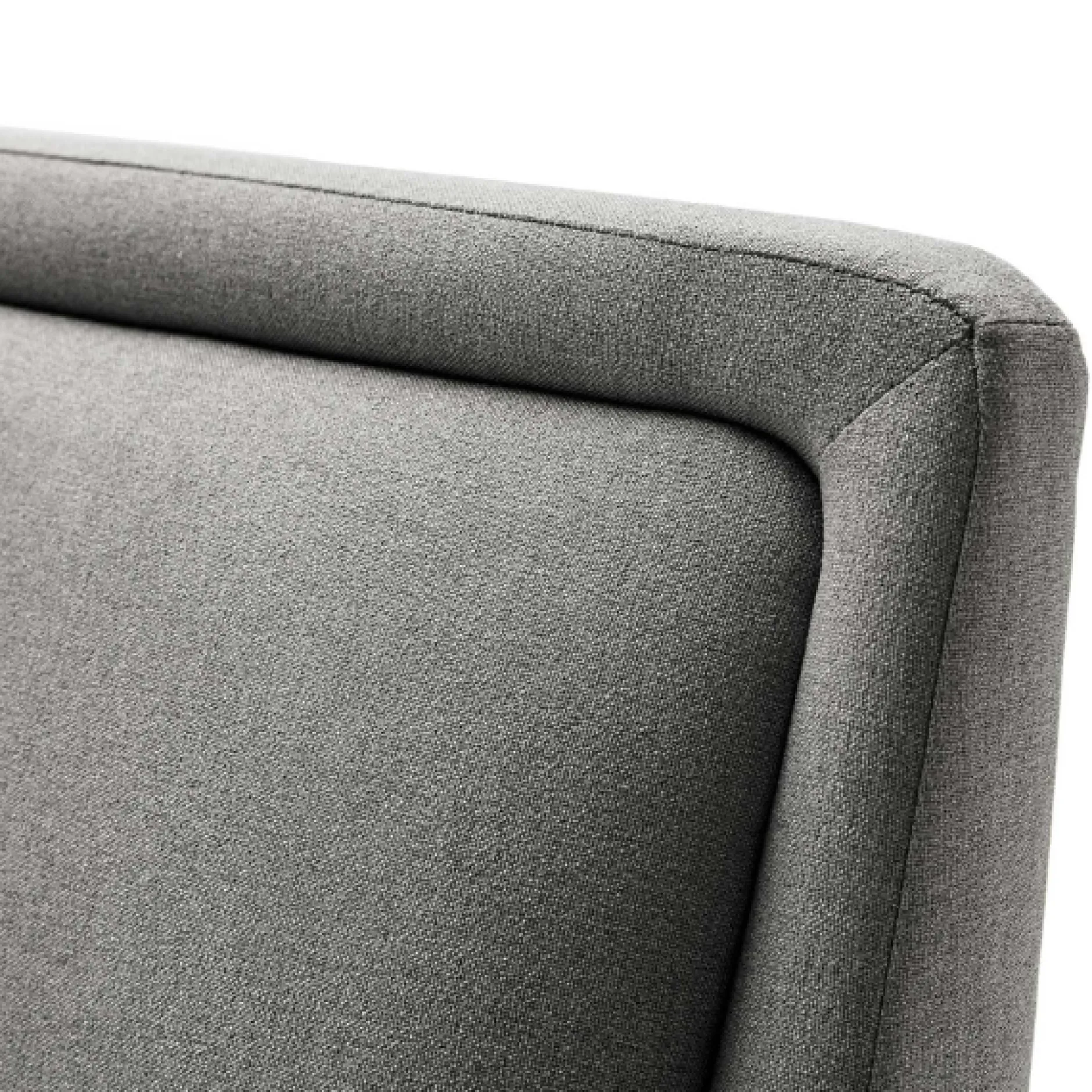 Doppelbett Estee 160x200cm - hellgrau/schwarz