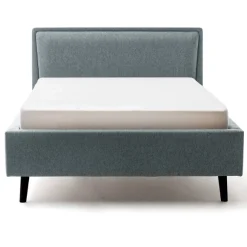Doppelbett Estee 140x200 mit Stauraum - blau/schwarz