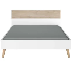 Doppelbett Hardy 160x200 - Molke/Eiche