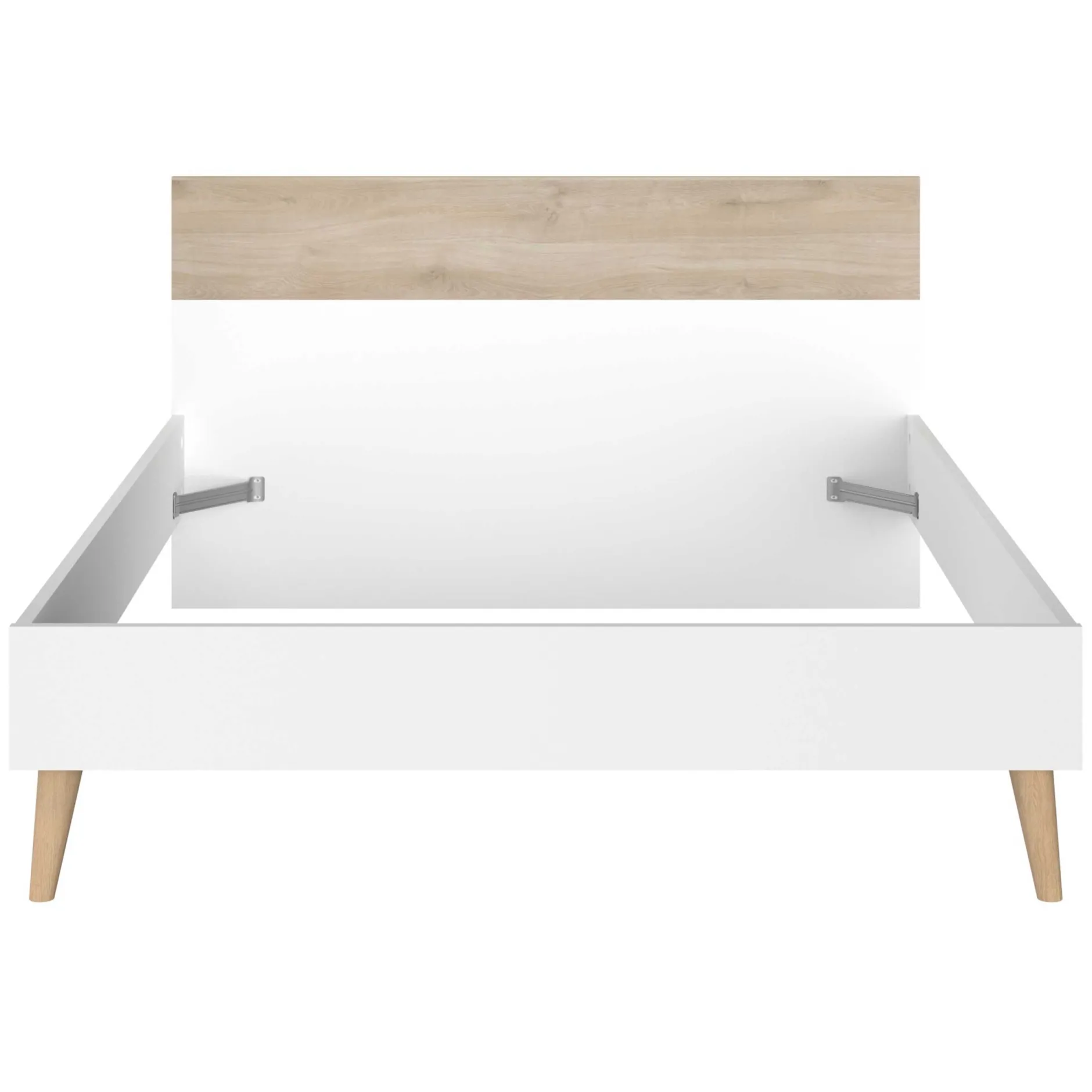Doppelbett Hardy 160x200 - Molke/Eiche