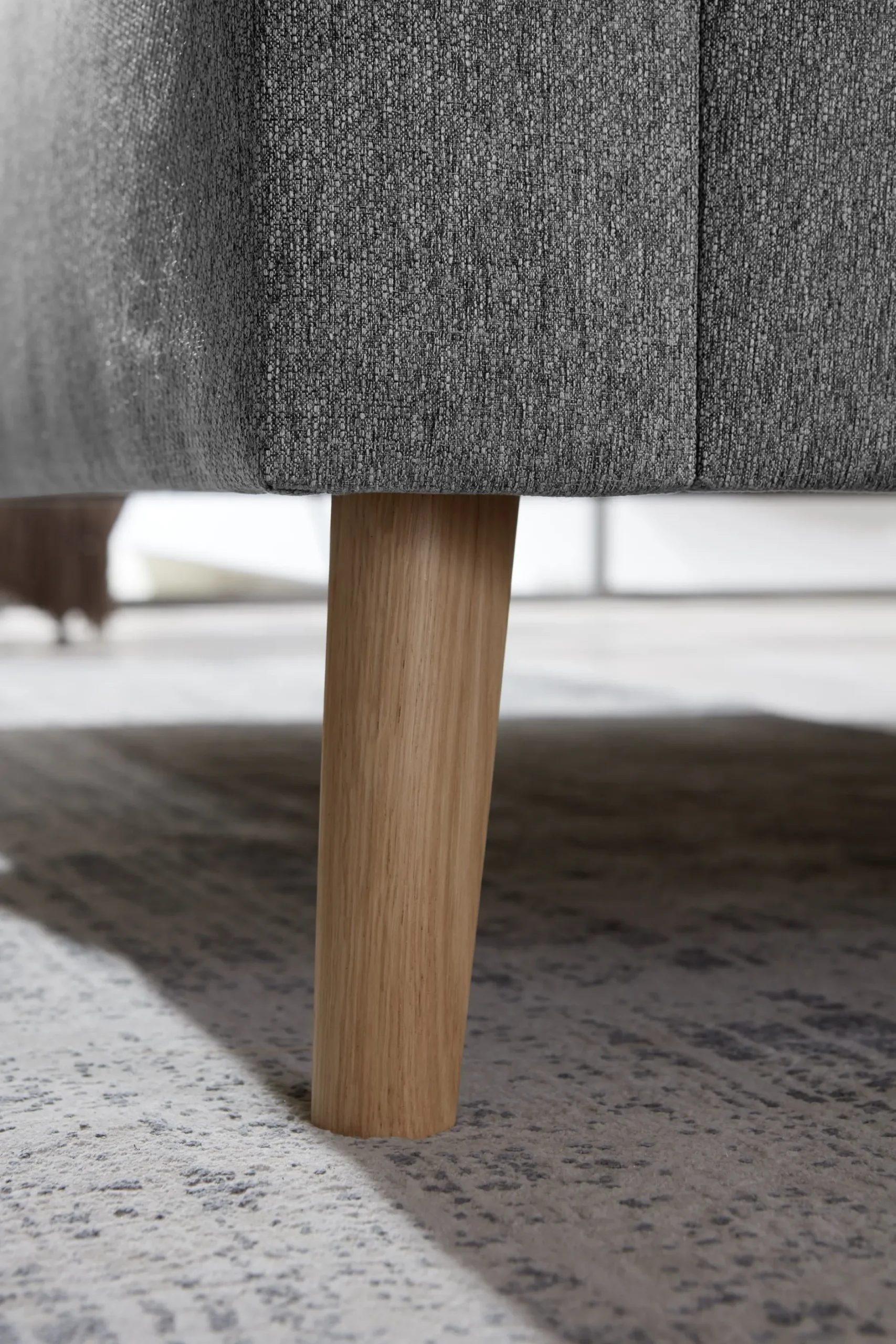 Doppelbett Jazz | 140 x 200 cm | Grau