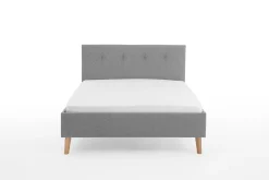 Doppelbett Jazz | 140 x 200 cm | Grau