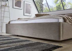Doppelbett Kubrik | 160 x 200 cm | Taupe