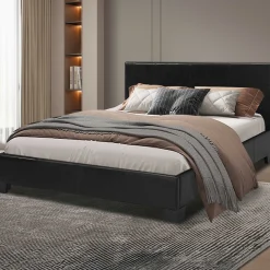 Doppelbett Miro 140x200 - schwarz