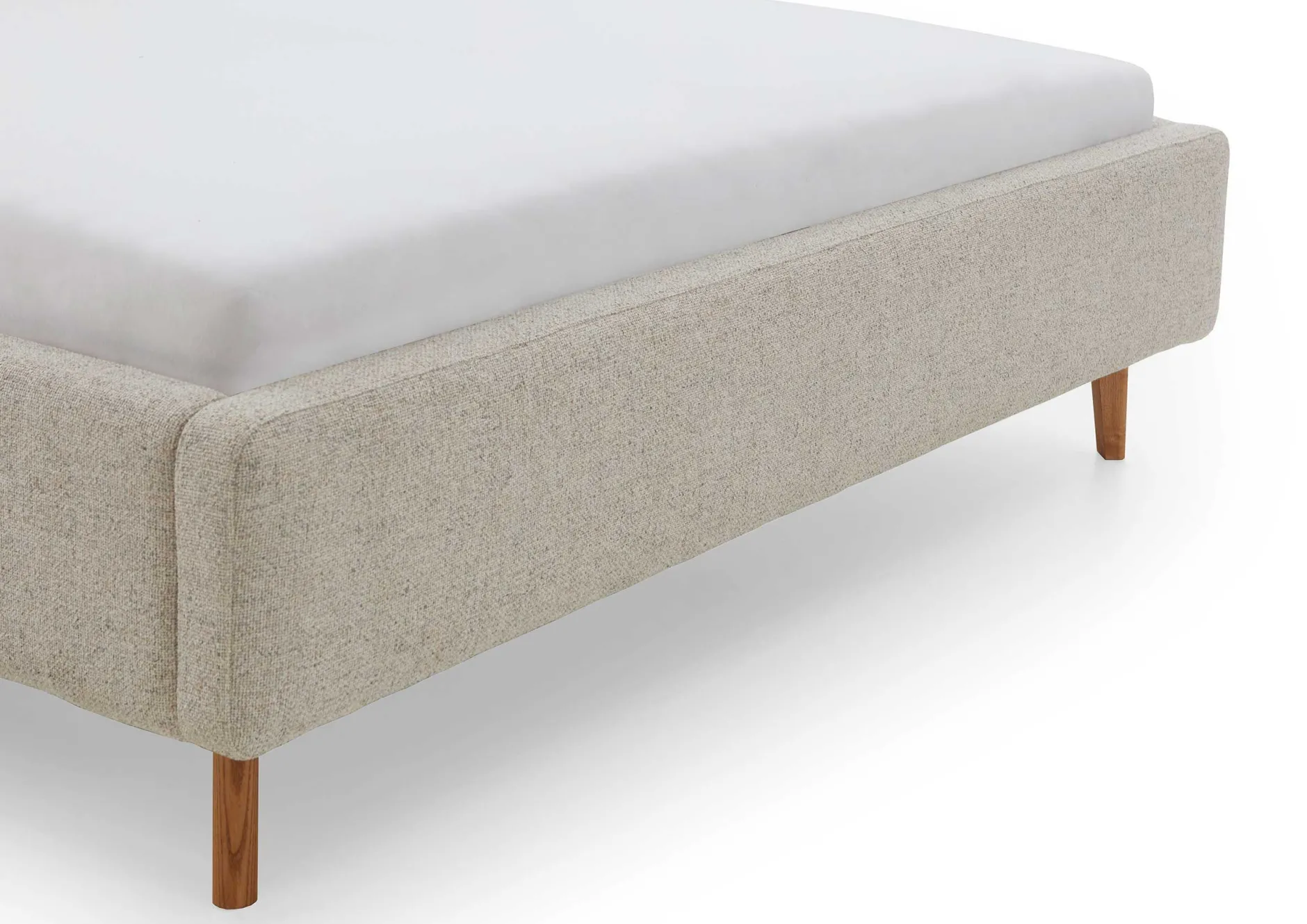 Doppelbett Nielsen | 140 x 200 cm | Beige