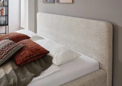 Doppelbett Nielsen | 140 x 200 cm | Beige
