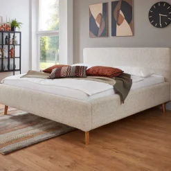 Doppelbett Nielsen | 160 x 200 cm | Beige