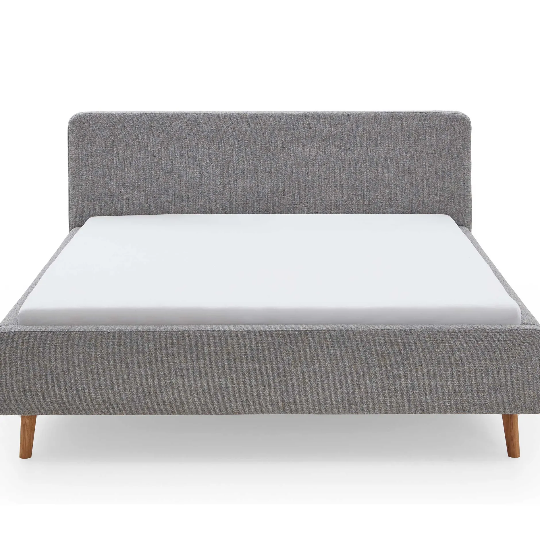 Doppelbett Nielsen | 180 x 200 cm | Grau