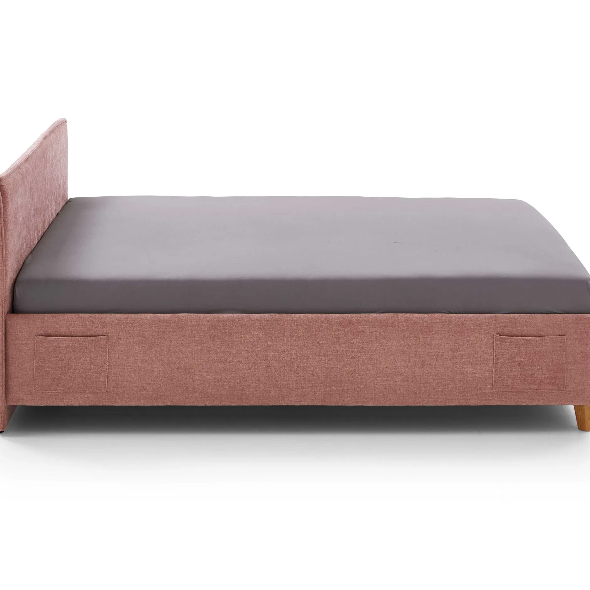 Doppelbett Ollie | 140 x 200 cm | Rosa Design