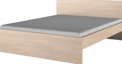 Doppelbett Ponte 160x200cm - Eiche Dekor