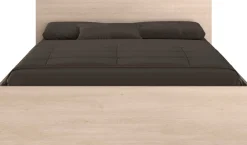 Doppelbett Ponte 160x200cm - Eiche Dekor