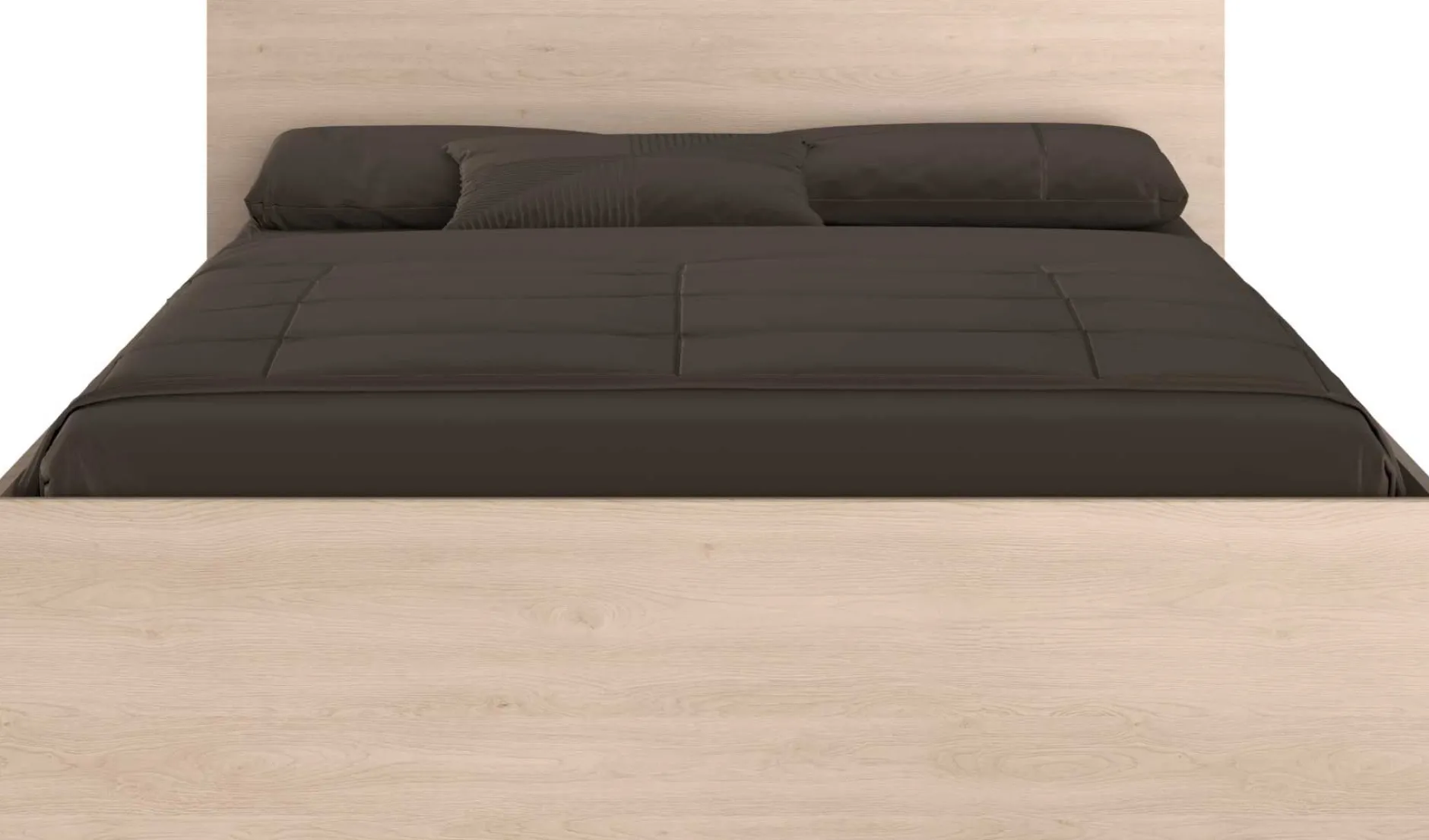 Doppelbett Ponte 160x200cm - Eiche Dekor